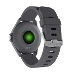 Harry Lime Black bezel Step tracker Watch with Grey Silicone strap HA07-2010